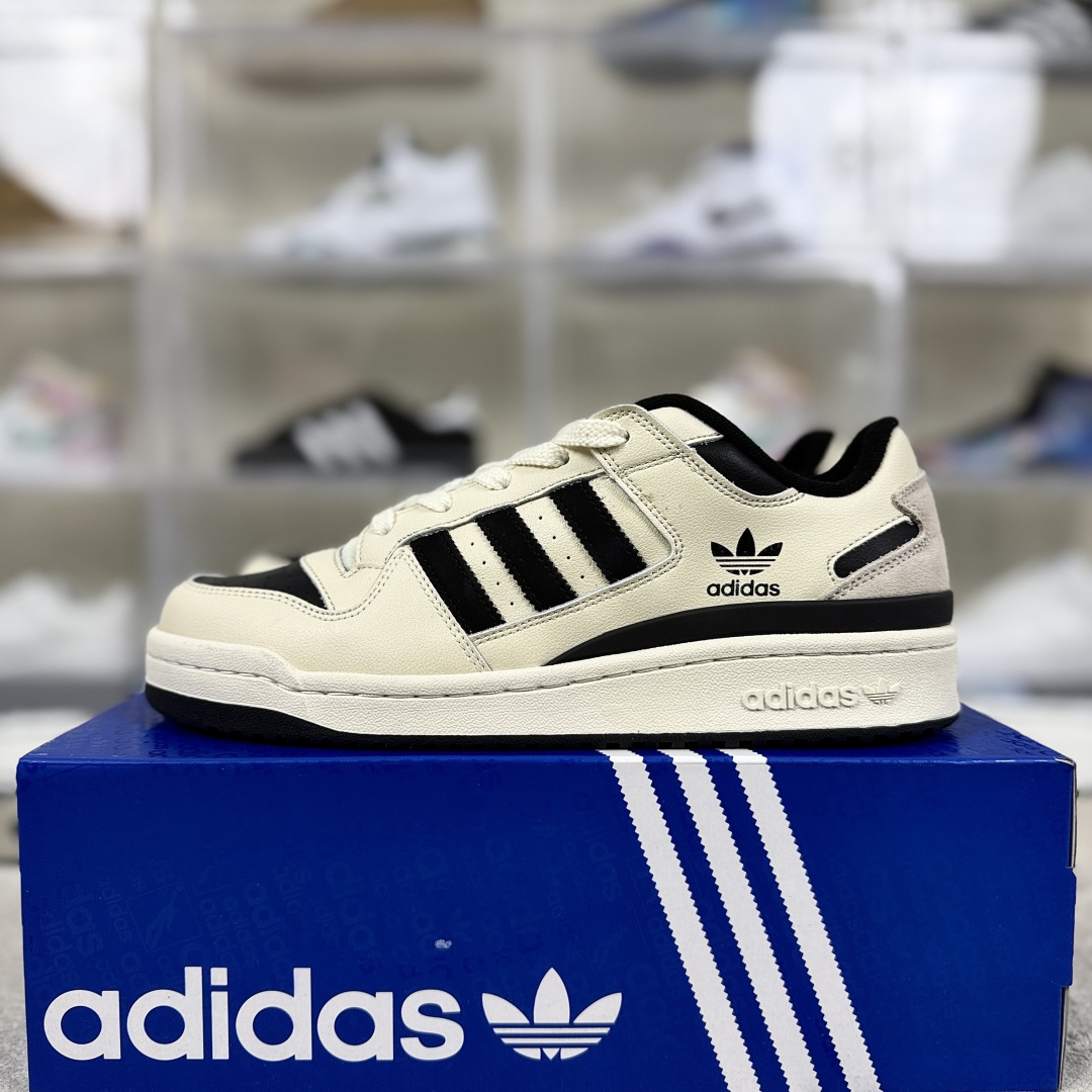 Adidas Originals Forum 84 Low-Top Sneakers - White/Black/Gray - Unisex Design 10 cmp i1749075557590 7579 0 8