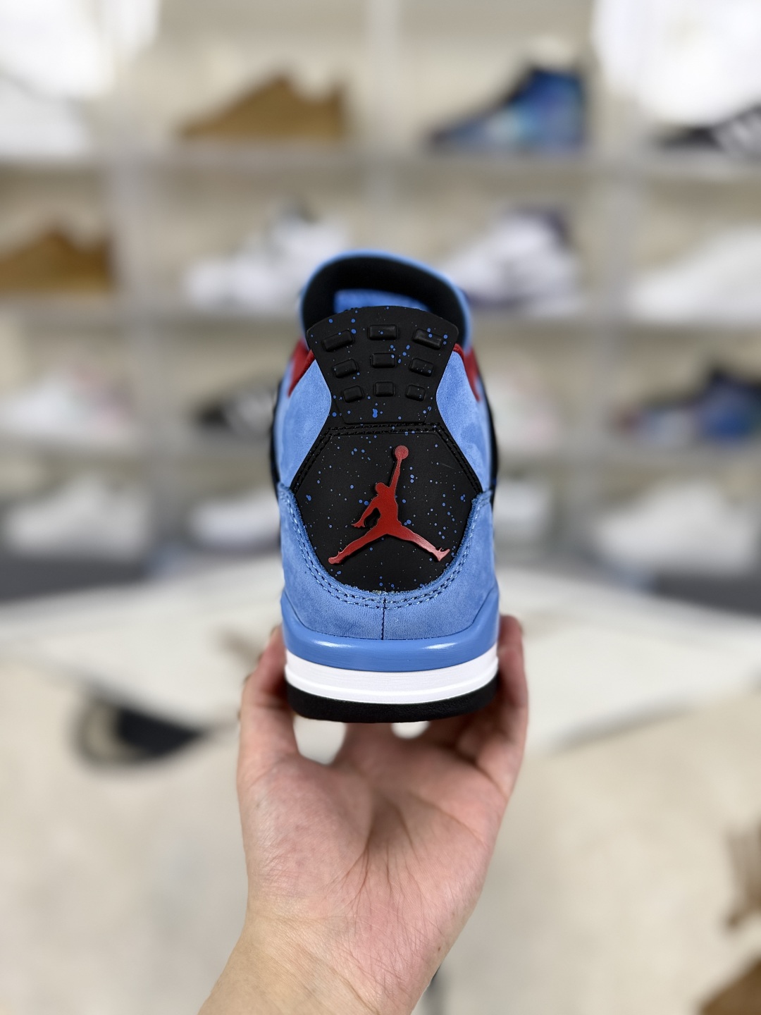 Travis Scott x Air Jordan 4 Retro 'Cactus Jack' Blue Sneakers 3 cmp i1749075736847 9157 0 2