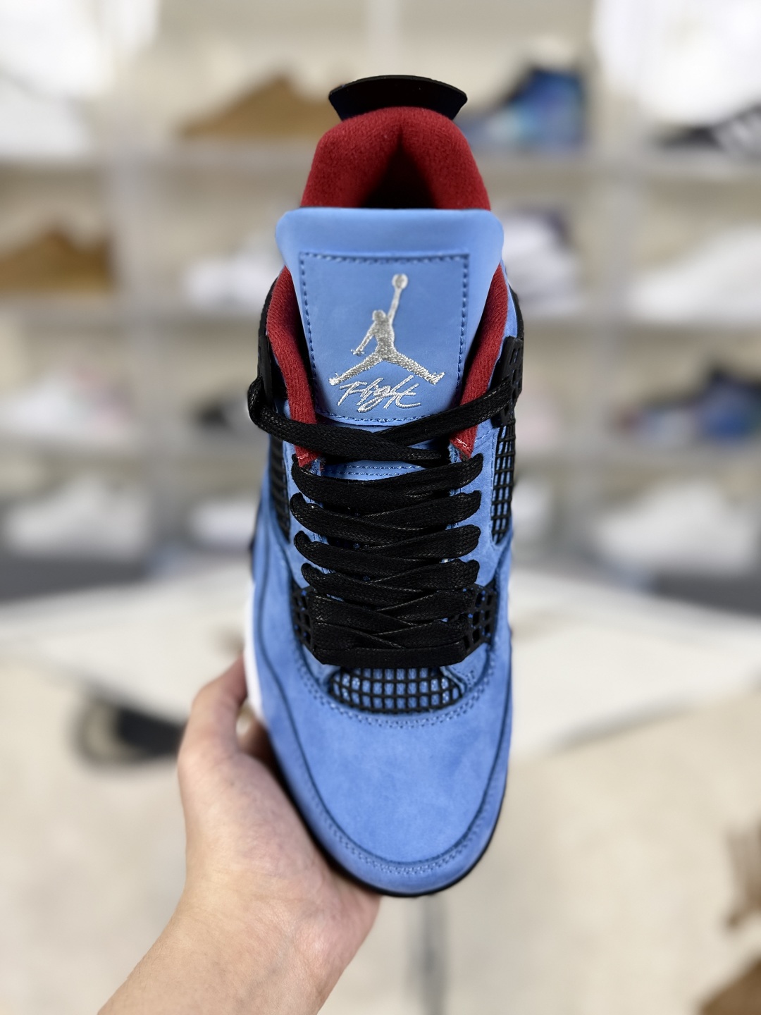 Travis Scott x Air Jordan 4 Retro 'Cactus Jack' Blue Sneakers 4 cmp i1749075738017 7167 0 3