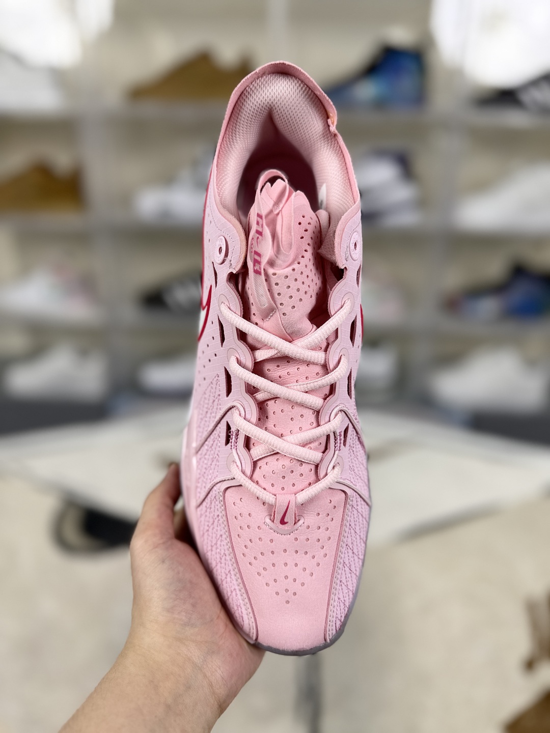Nike Air Zoom G.T. Cut 3 EP Basketball Shoes - Low Top, Pink Floral Design 4 cmp i1749295930321 4025 0 3