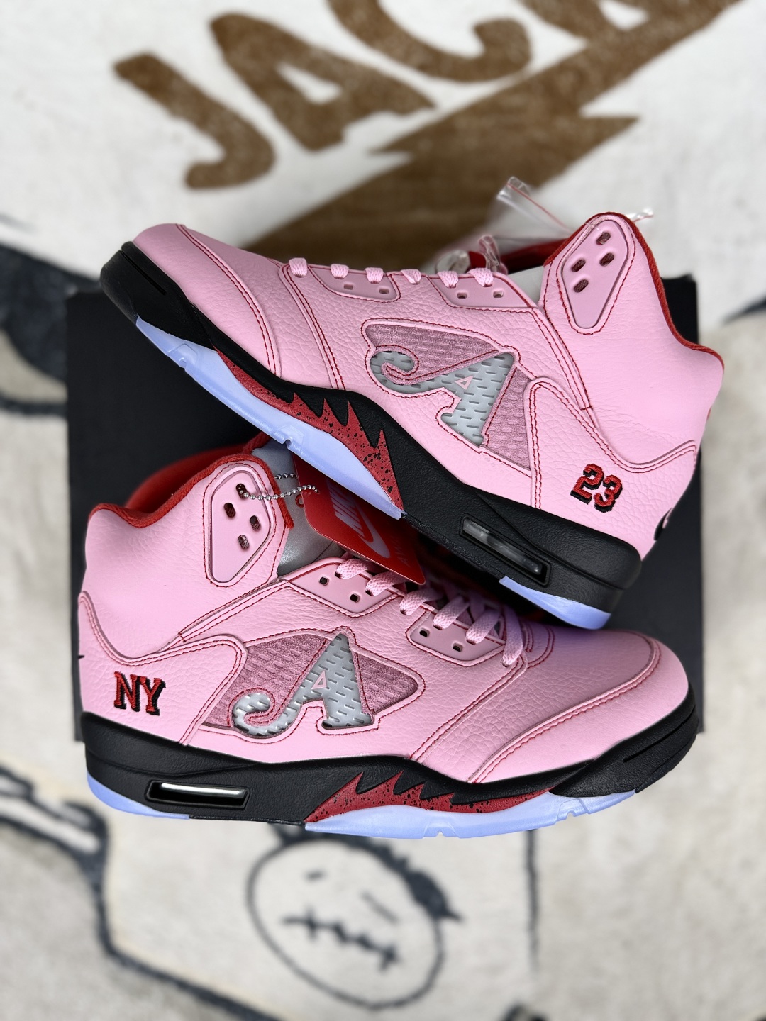 Awake NY x Air Jordan 5 Arctic Pink: Retro Basketball Shoes for Men and Women 8 cmp i1749296443048 8968 0 7