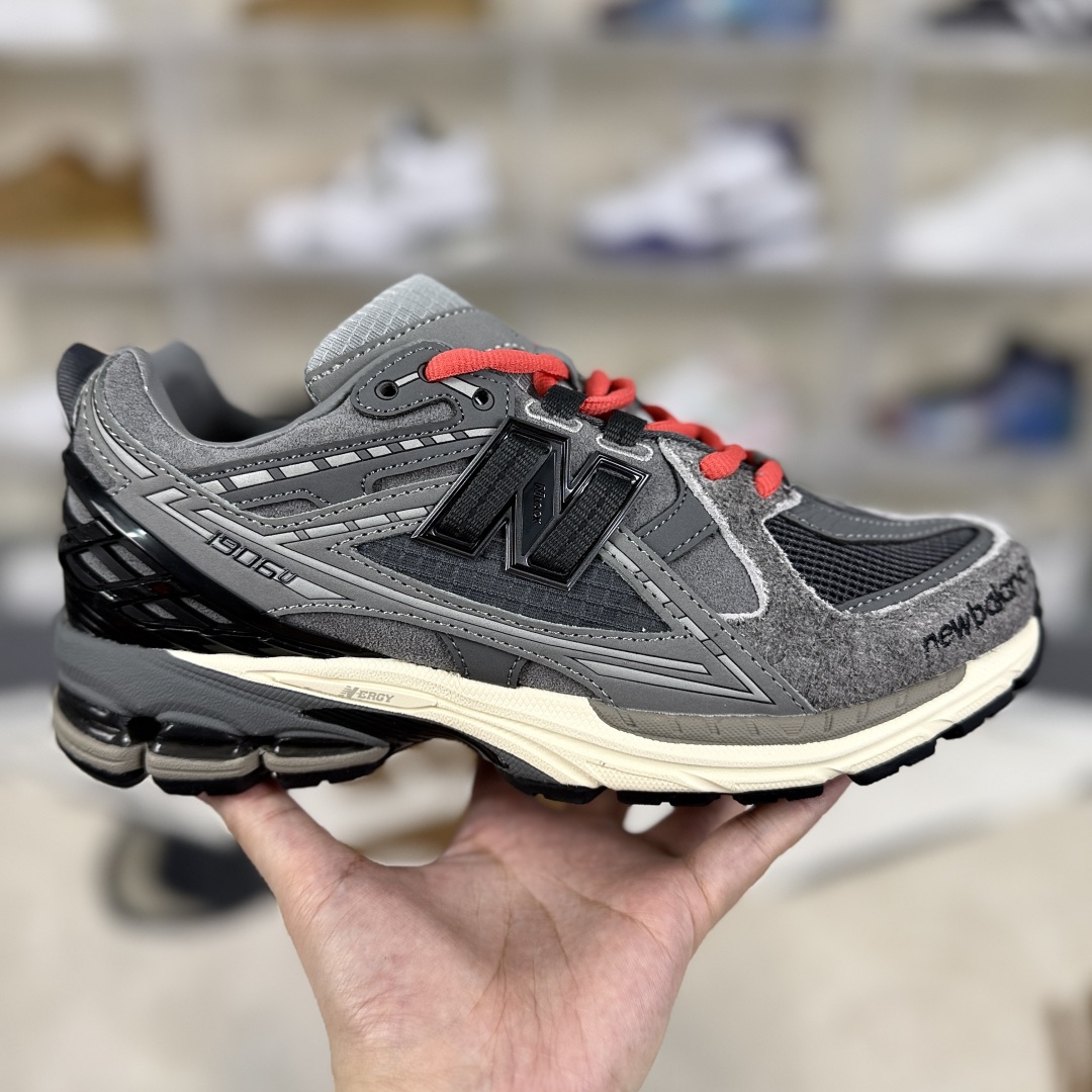 New Balance 1906R: Timeless Style, Modern Tech, Gray/Black/Red Running Shoes 7 cmp i1749334523290 3386 0 5