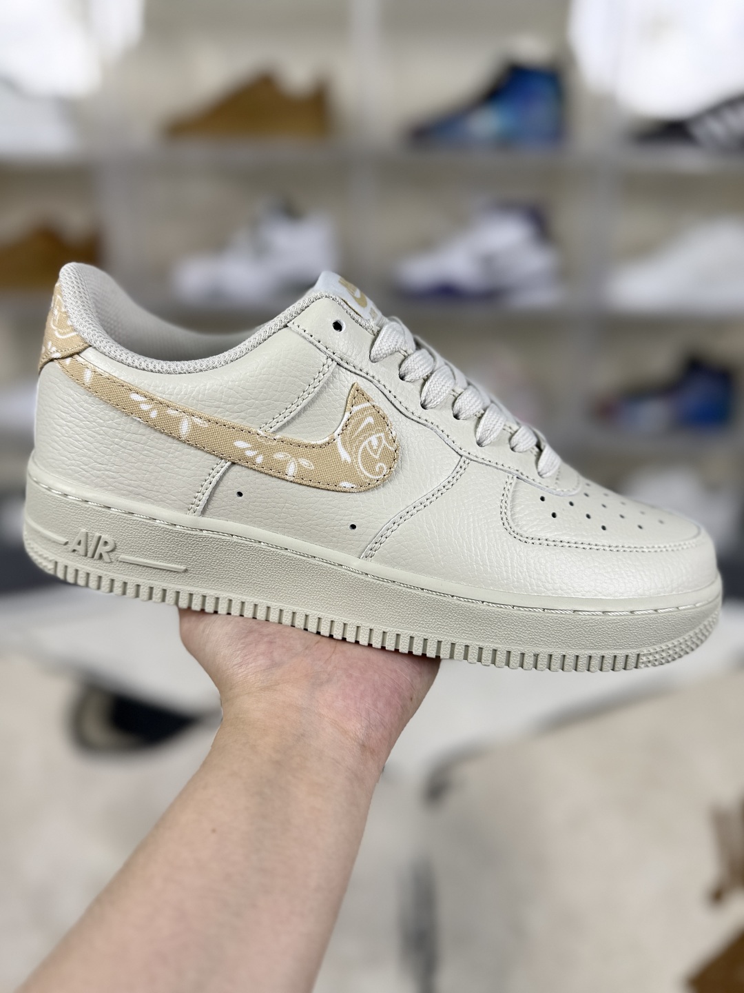 Nike Air Force 1 Low Beige Paisley - Comfortable & Stylish Sneakers (IH2051-072) 1 cmp i1749334750374 1664 0 0