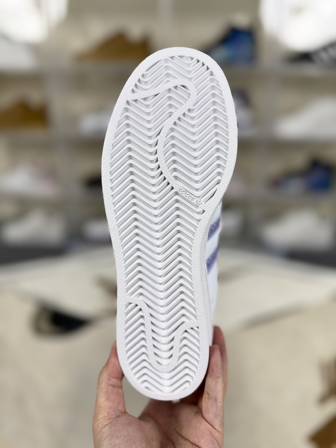 Adidas Originals Superstar 2 Low Top Sneakers - White/Purple, Women's 7 cmp i1749470602365 4739 0 4