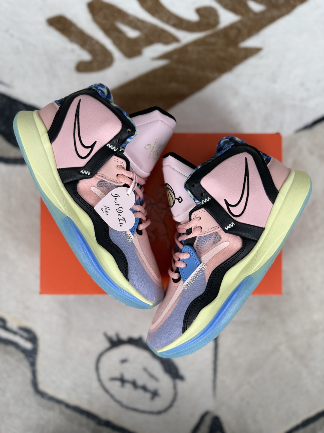 Nike Kyrie Infinity Valentine's Day Pink Basketball Shoes, Size 36-46 5 cmp i1749470618451 7133 0 6
