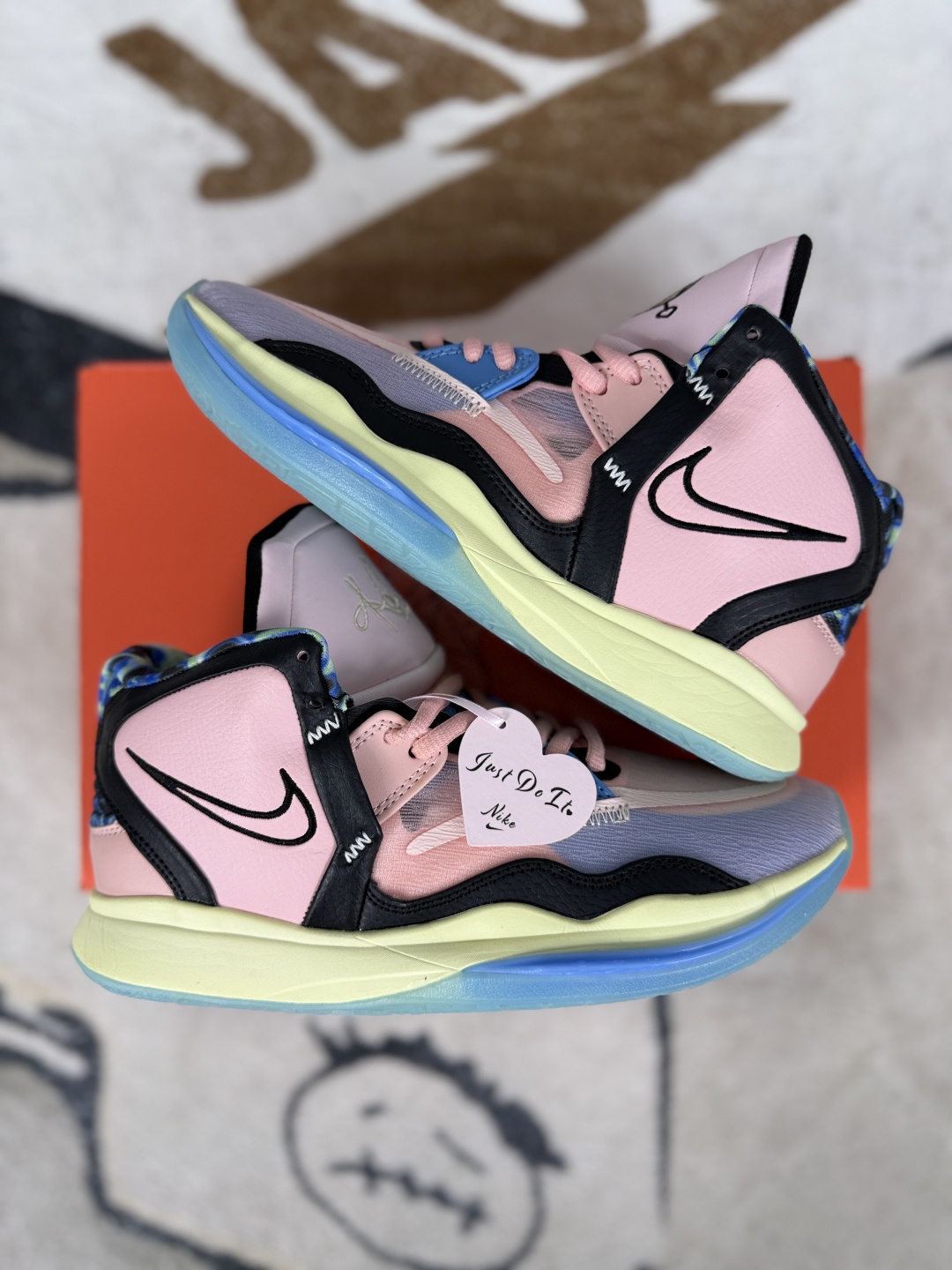 Nike Kyrie Infinity Valentine's Day Pink Basketball Shoes, Size 36-46 8 cmp i1749470622983 9784 0 7