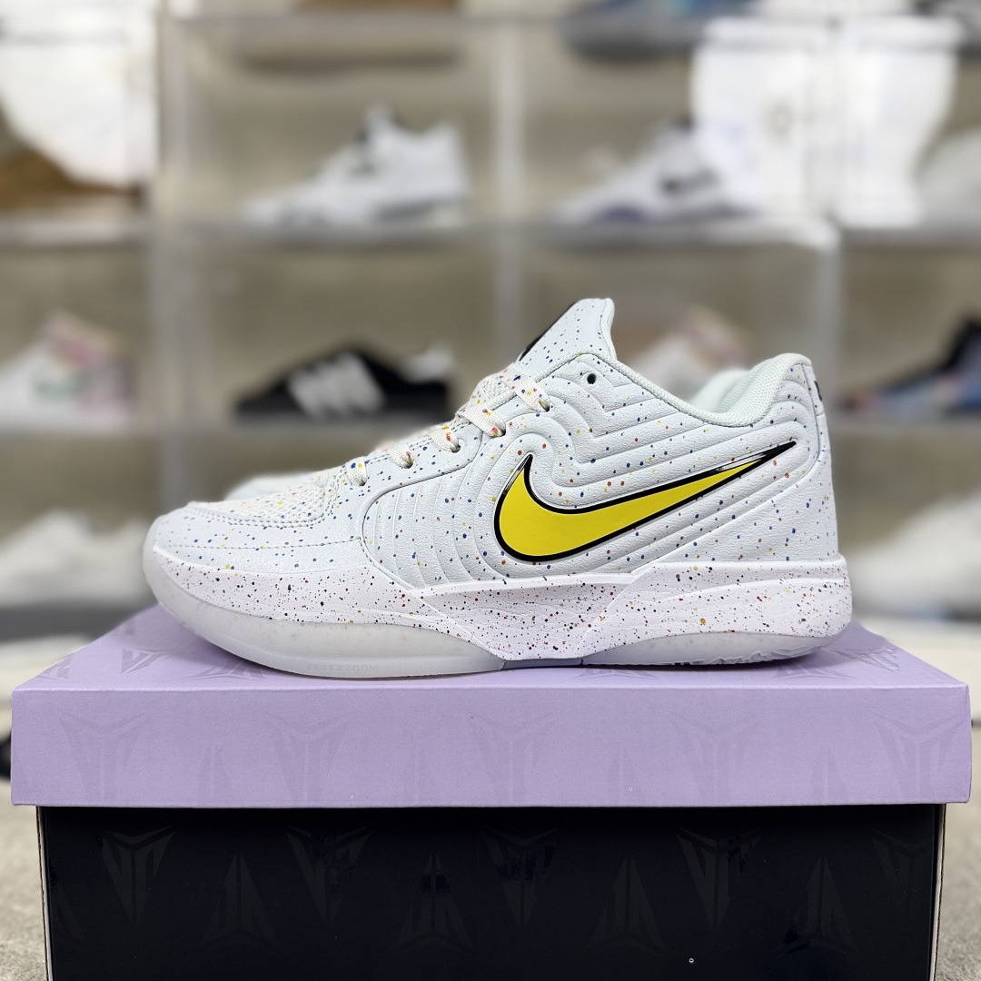 Nike Ja 2 Ja-Breaker PE Basketball Shoes - White/Yellow, Comfortable and Durable 9 cmp i1749756334129 5772 0 8