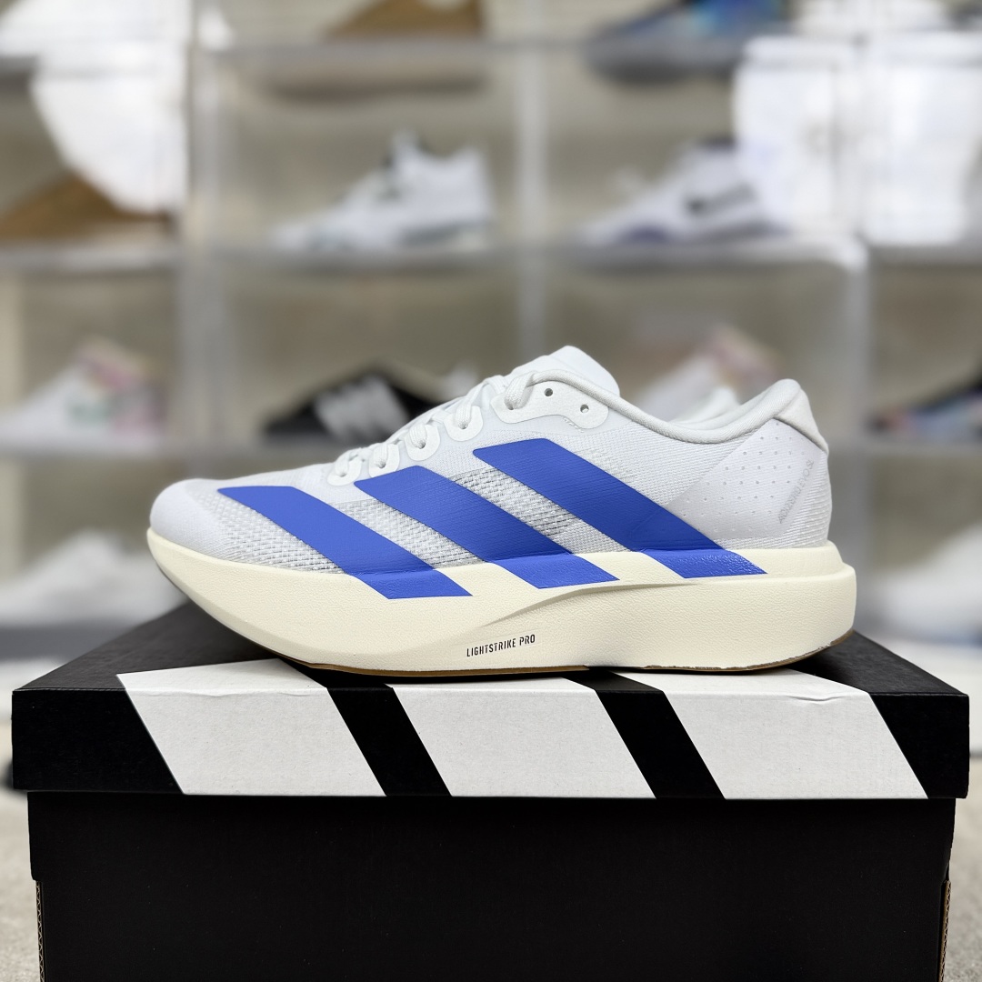 Adidas Adizero Evo SL Running Shoes - White & Blue, Lightstrike Pro, Unisex 10 cmp i1749756457821 7875 0 8