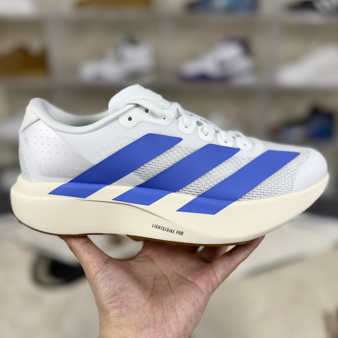 Adidas Adizero Evo SL Running Shoes - White & Blue, Lightstrike Pro, Unisex 8 cmp i1749756462141 5375 0 5