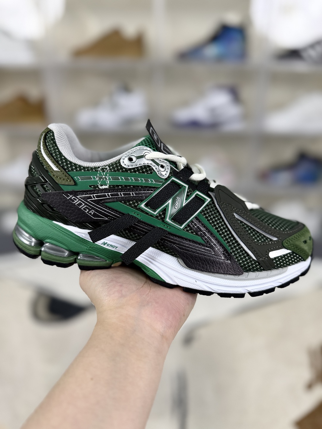 New Balance 1906A Unisex Running Shoes - Military Green, Comfortable & Durable 2 cmp i1750113096837 5953 0 0