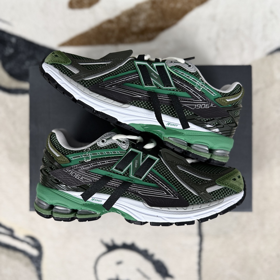 New Balance 1906A Unisex Running Shoes - Military Green, Comfortable & Durable 9 cmp i1750113098291 6813 0 7