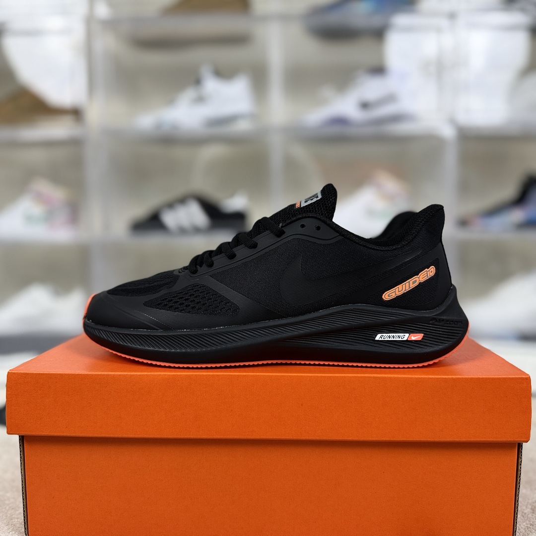 Nike Zoom Winflo 7X Running Shoes - Black/Orange, Comfort, Low Top, Unisex 10 cmp i1750275667939 7665 0 8