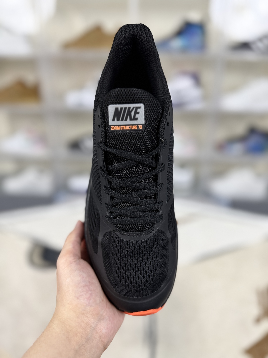 Nike Zoom Winflo 7X Running Shoes - Black/Orange, Comfort, Low Top, Unisex 5 cmp i1750275667945 3581 0 3