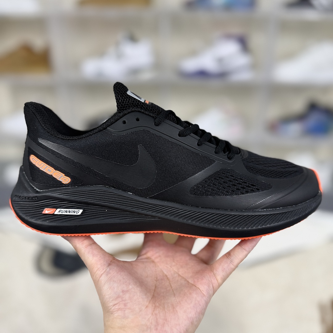 Nike Zoom Winflo 7X Running Shoes - Black/Orange, Comfort, Low Top, Unisex 8 cmp i1750275669279 7992 0 5