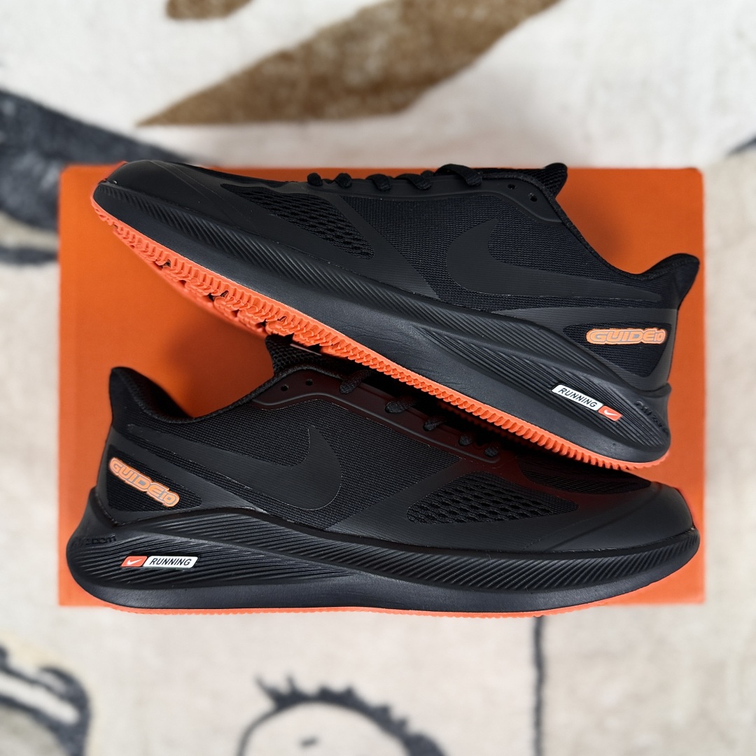 Nike Zoom Winflo 7X Running Shoes - Black/Orange, Comfort, Low Top, Unisex 9 cmp i1750275669287 3174 0 7
