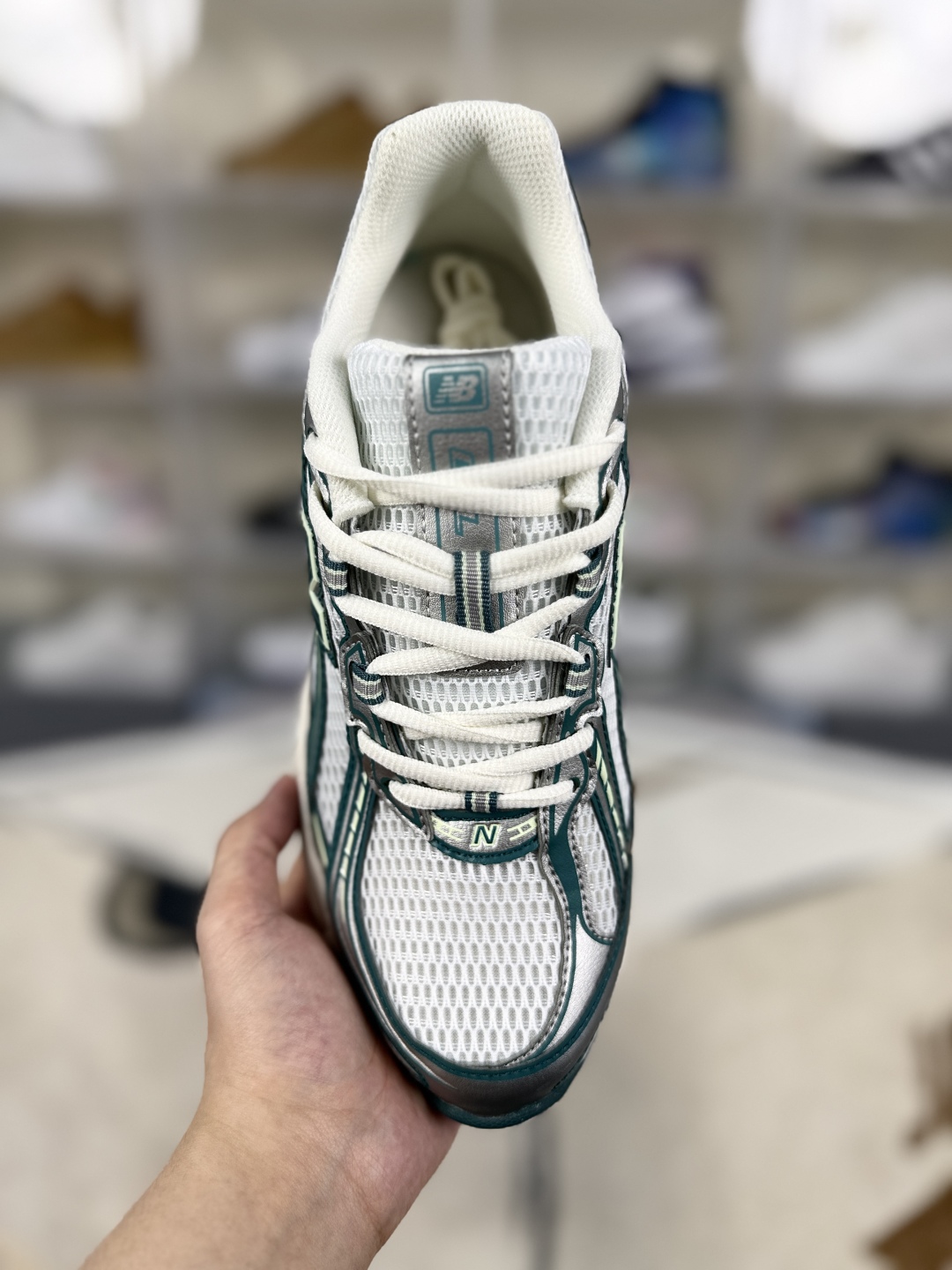 New Balance 740 GR2 White Green Running Shoes - Comfortable & Stylish 5 cmp i1750275700954 8825 0 3