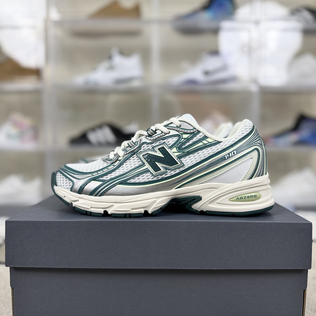 New Balance 740 GR2 White Green Running Shoes - Comfortable & Stylish 10 cmp i1750275700974 5521 0 8