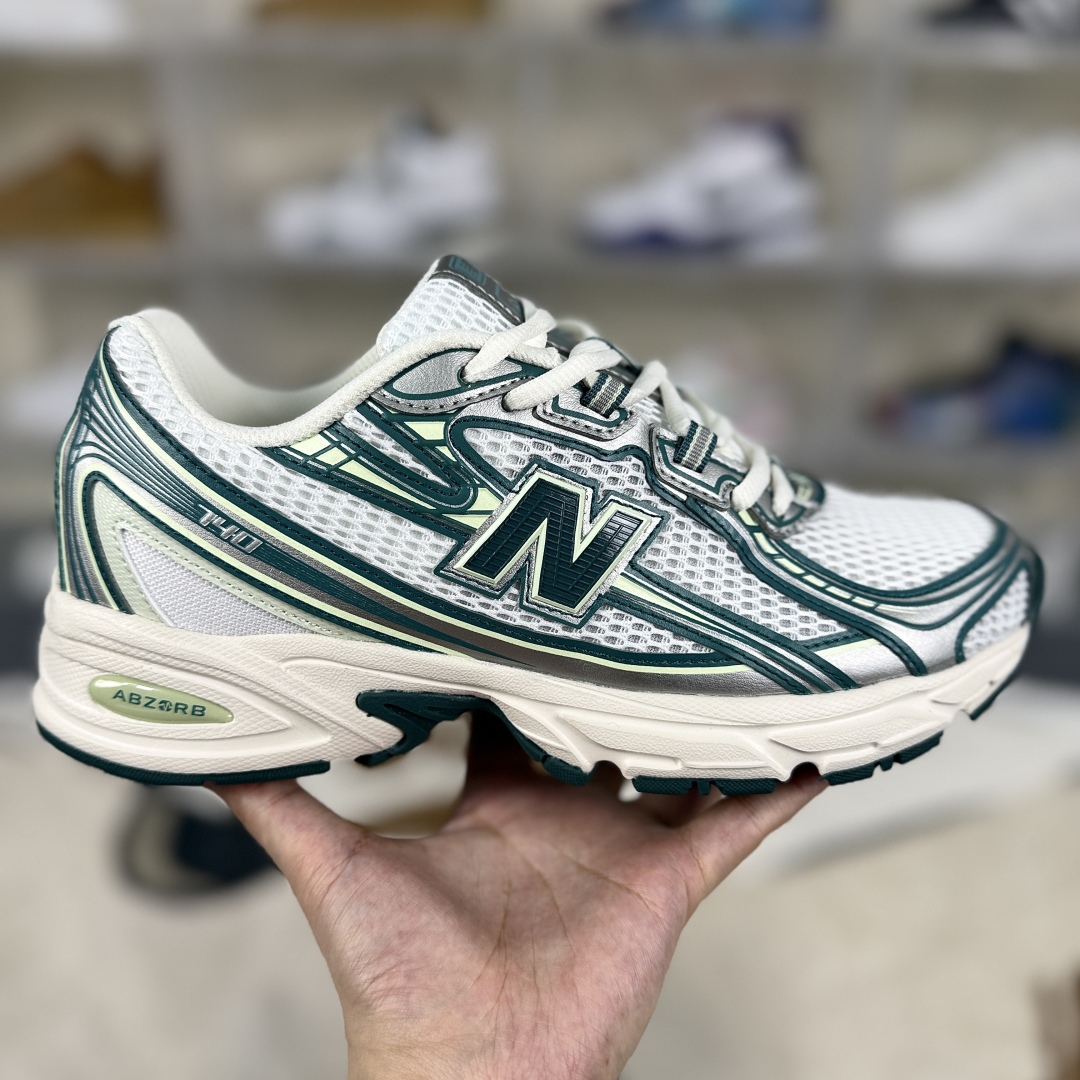 New Balance 740 GR2 White Green Running Shoes - Comfortable & Stylish 8 cmp i1750275705040 8062 0 5
