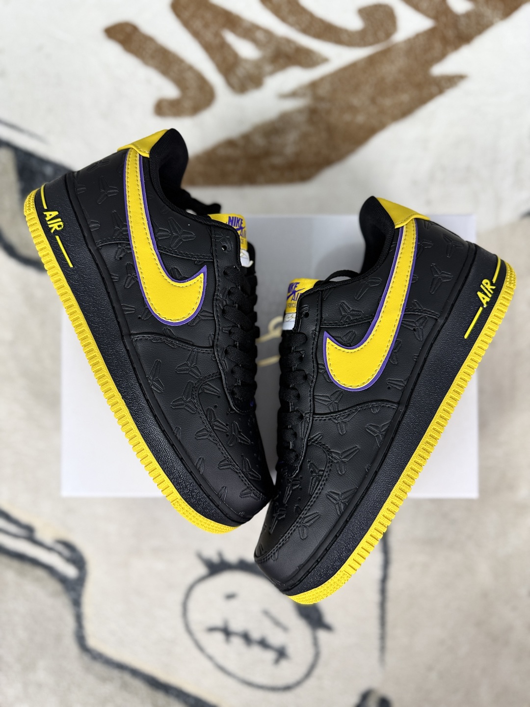 Nike Air Force 1 Low Kobe Bryant Black Yellow, Unisex Low-Top Sneakers 6 cmp i1750454593000 7839 0 6