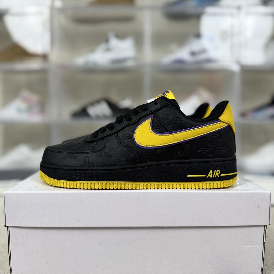 Nike Air Force 1 Low Kobe Bryant Black Yellow, Unisex Low-Top Sneakers 10 cmp i1750454595336 8484 0 8