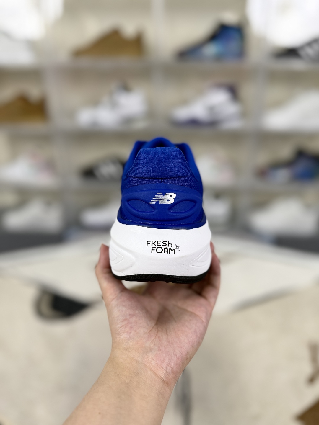 New Balance FuelCell Fresh Foam More Running Shoes - Blue, Unisex Design 3 cmp i1750531229725 36 0 2