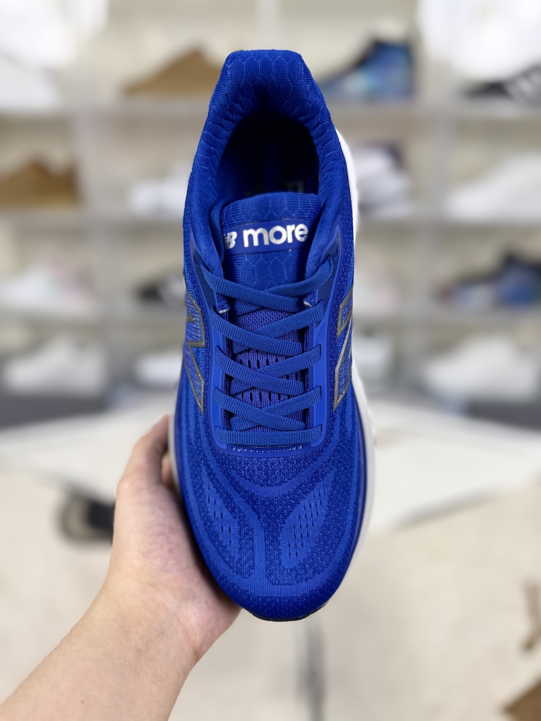 New Balance FuelCell Fresh Foam More Running Shoes - Blue, Unisex Design 4 cmp i1750531229731 4133 0 3