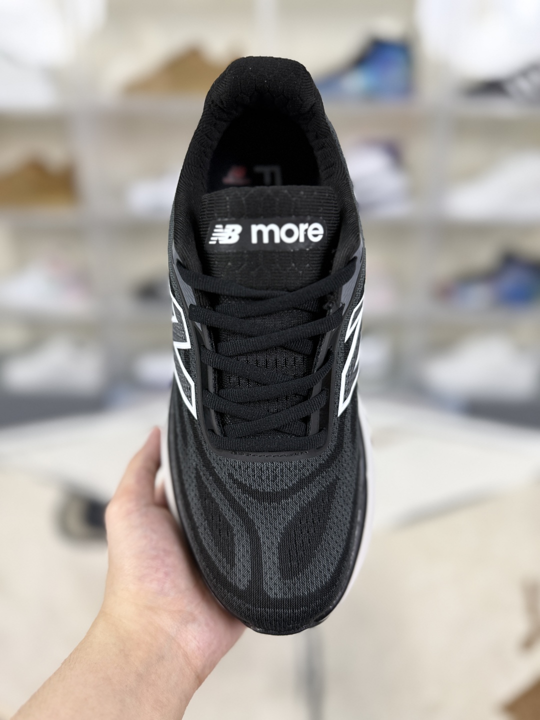 New Balance FuelCell Fresh Foam More Running Shoes - Black/White 5 cmp i1750531323424 6131 0 3