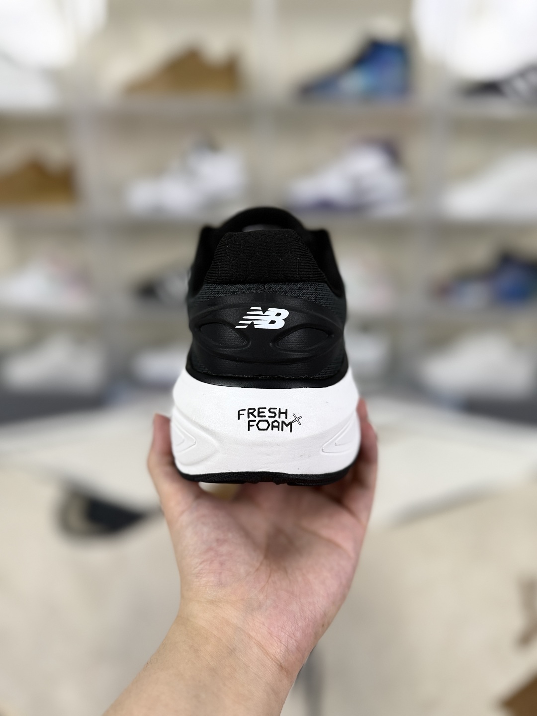 New Balance FuelCell Fresh Foam More Running Shoes - Black/White 4 cmp i1750531323426 9201 0 2
