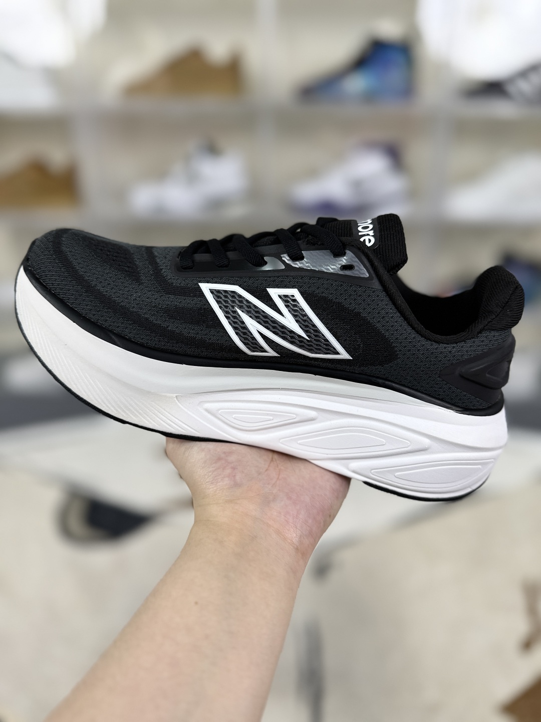New Balance FuelCell Fresh Foam More Running Shoes - Black/White 3 cmp i1750531323432 3672 0 1