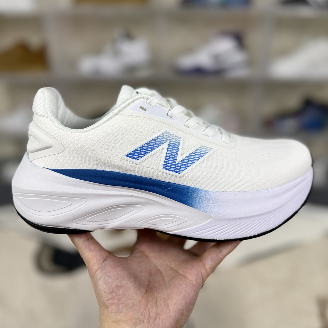 New Balance FuelCell Fresh Foam More White Blue Running Shoes - Unisex 7 cmp i1750531360008 7873 0 5