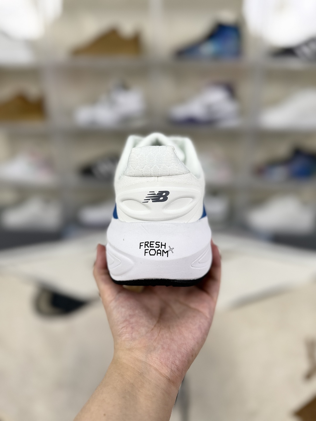 New Balance FuelCell Fresh Foam More White Blue Running Shoes - Unisex 3 cmp i1750531361317 6639 0 2