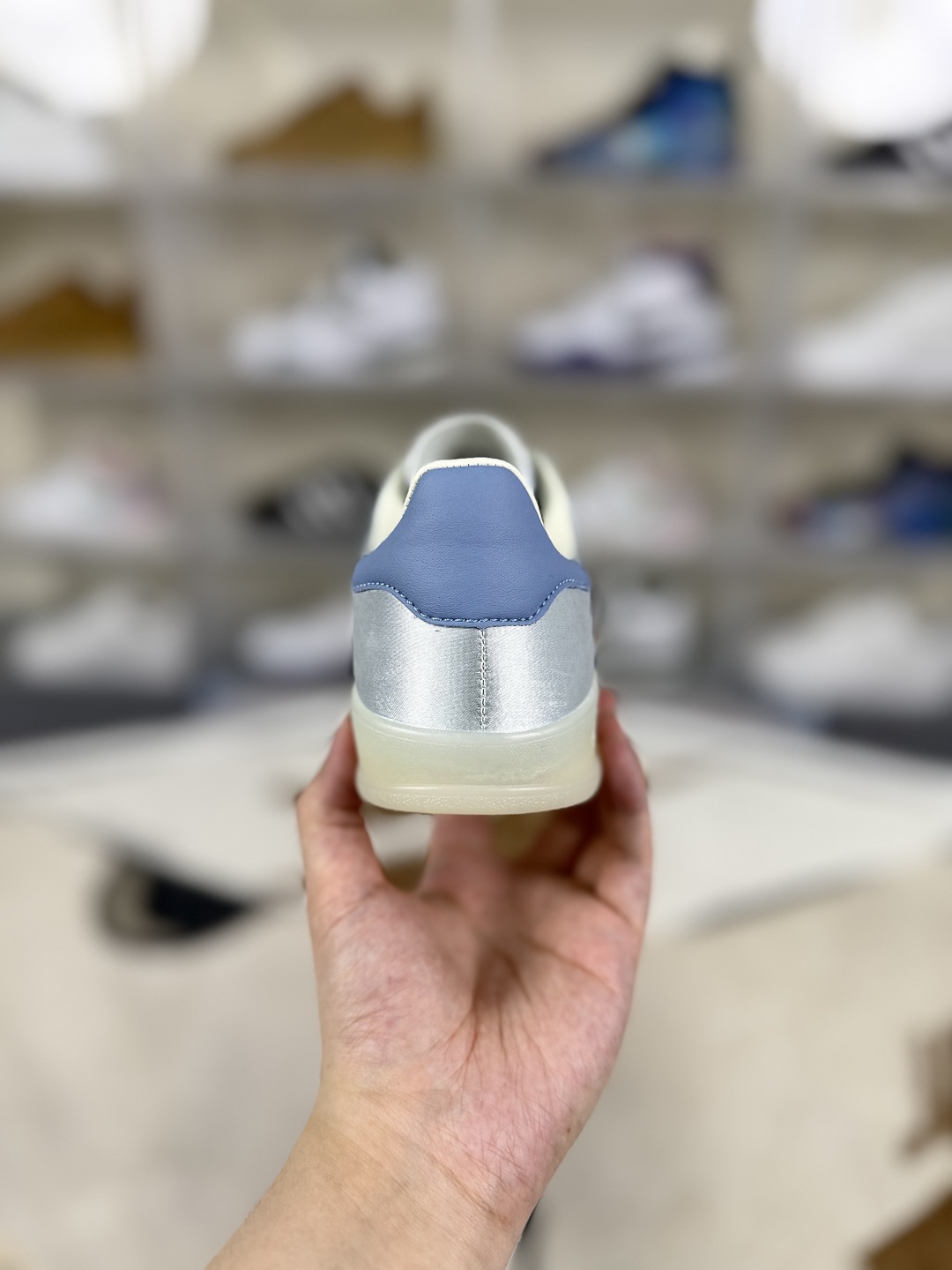 Adidas Originals Gazelle Indoor Low-Top Sneakers - Blue Silk Edition 4 cmp i1750532508768 7 0 2
