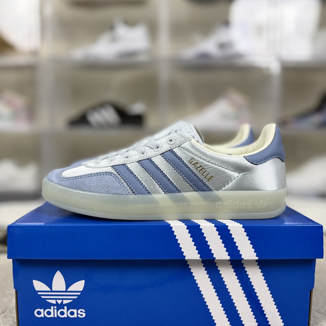 Adidas Originals Gazelle Indoor Low-Top Sneakers - Blue Silk Edition 10 cmp i1750532509848 9121 0 8
