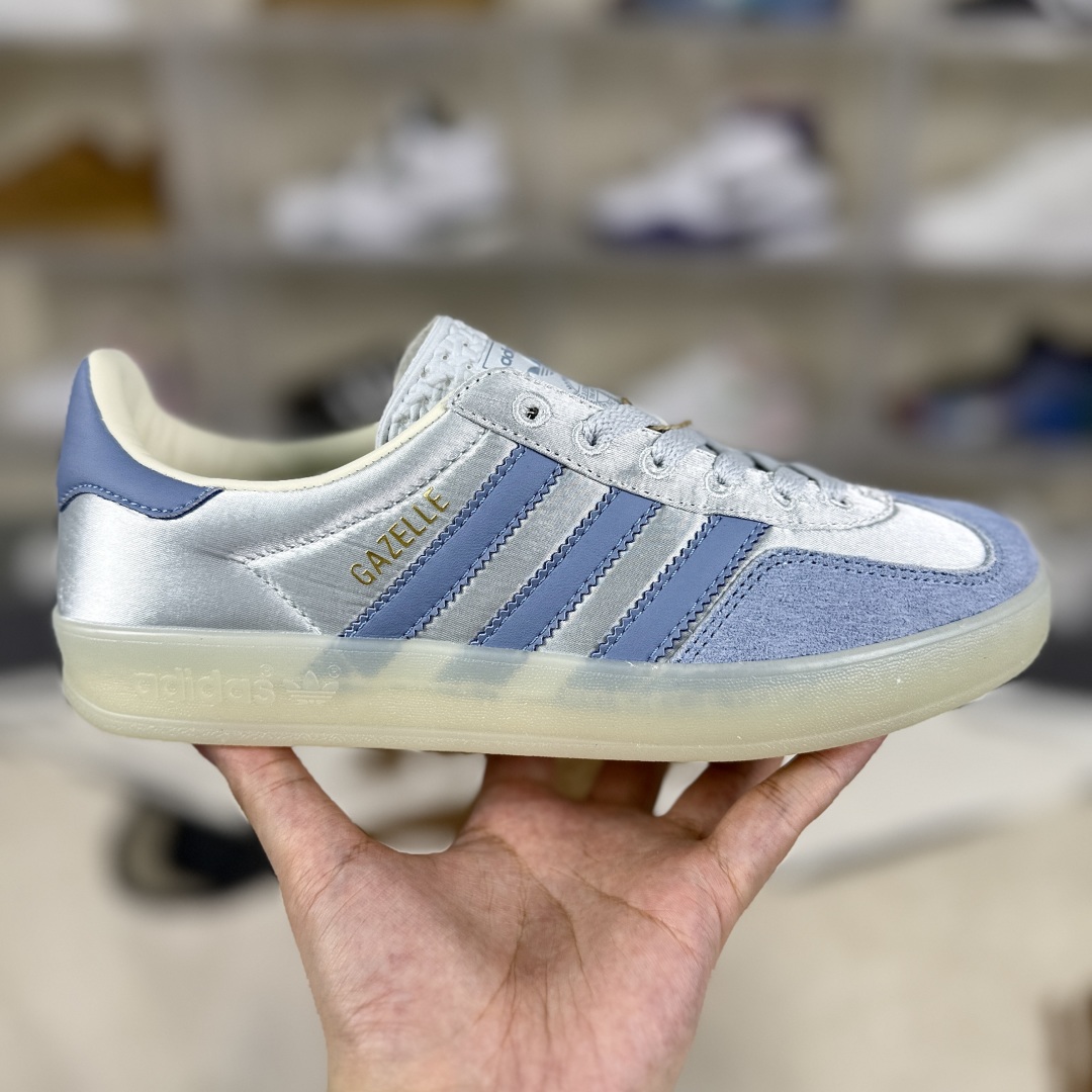 Adidas Originals Gazelle Indoor Low-Top Sneakers - Blue Silk Edition 8 cmp i1750532509865 1191 0 5