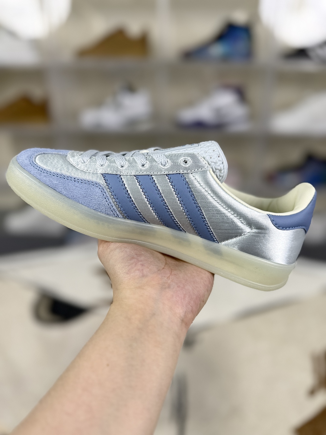Adidas Originals Gazelle Indoor Low-Top Sneakers - Blue Silk Edition 3 cmp i1750532509878 385 0 1