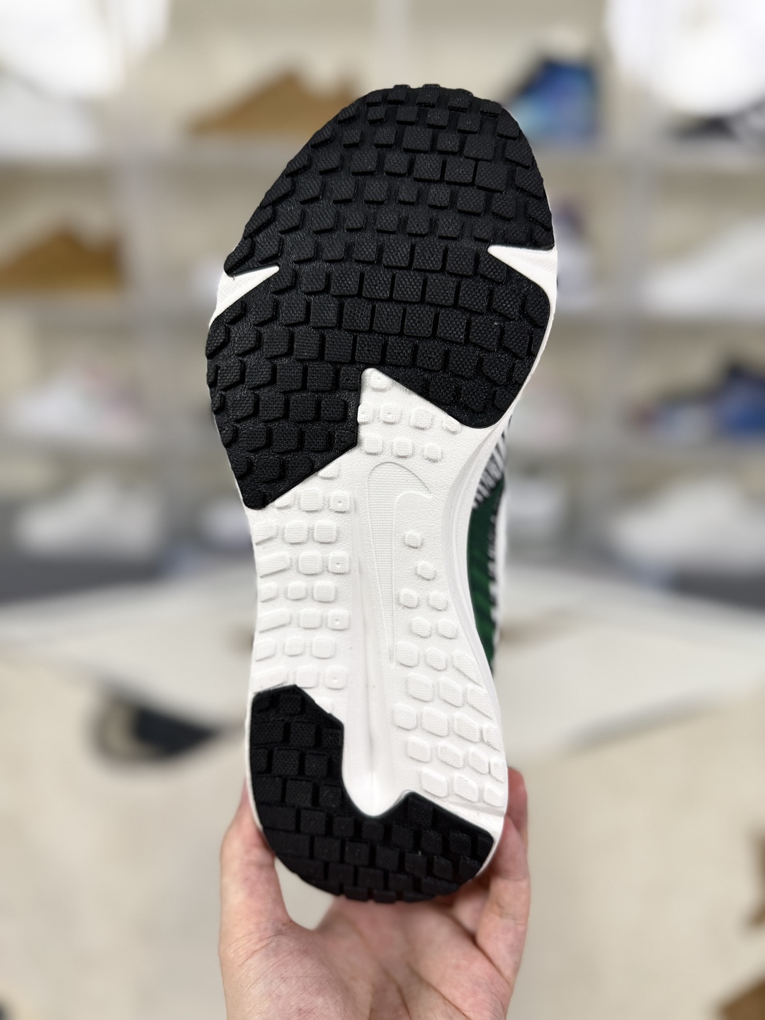 Nike Run Defy SD White/Black/Green Running Shoes - Breathable & Comfortable 6 cmp i1750703654432 2920 0 4