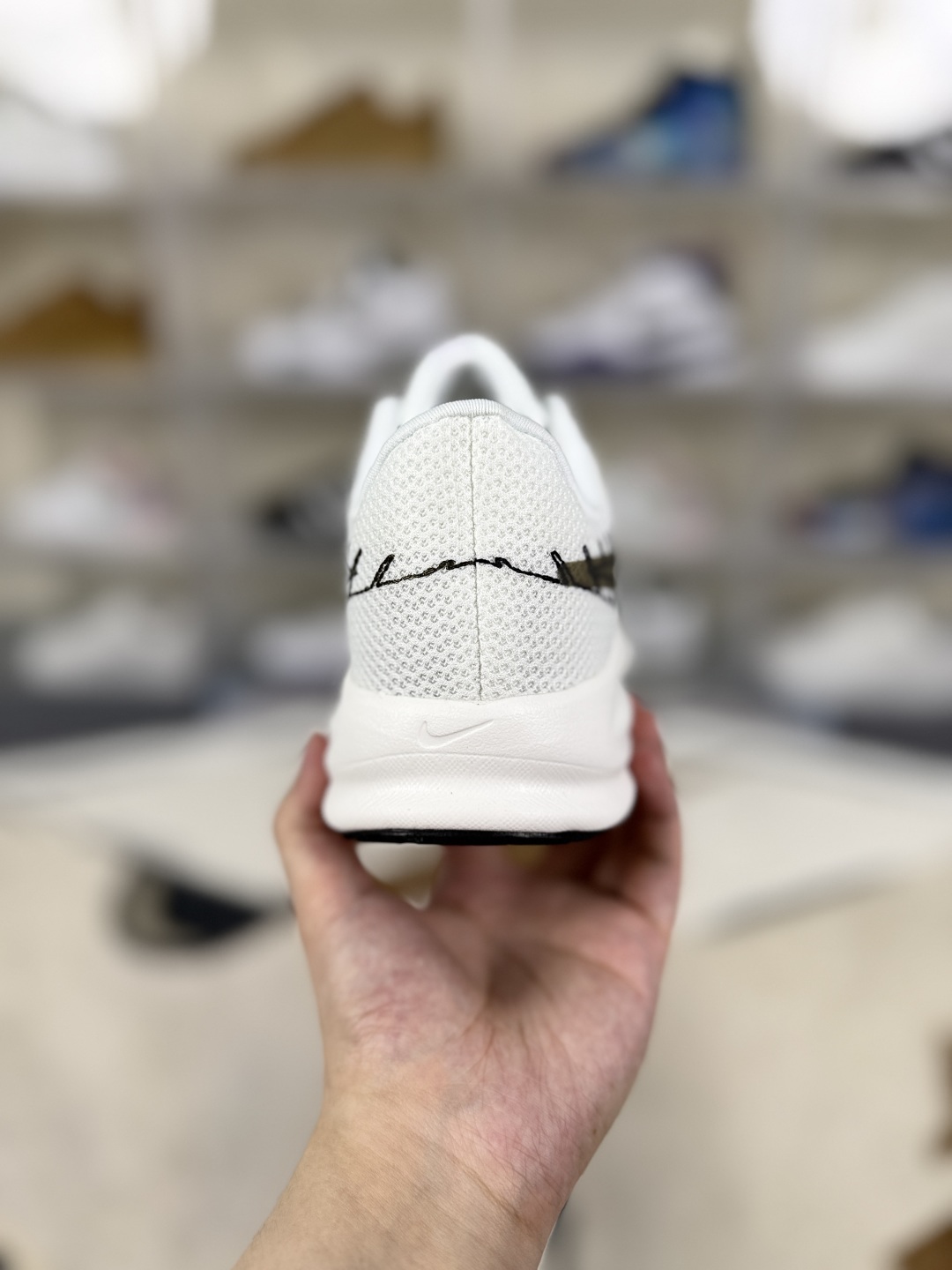 Nike Run Defy SD White/Black/Brown Running Shoes - Breathable & Comfortable 3 cmp i1750703680746 6929 0 2