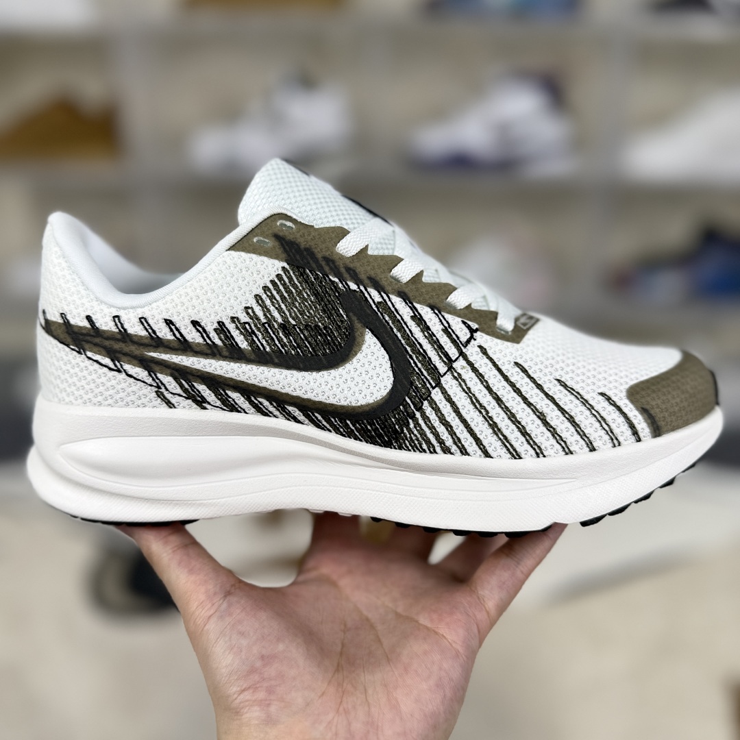 Nike Run Defy SD White/Black/Brown Running Shoes - Breathable & Comfortable 7 cmp i1750703682163 3891 0 5