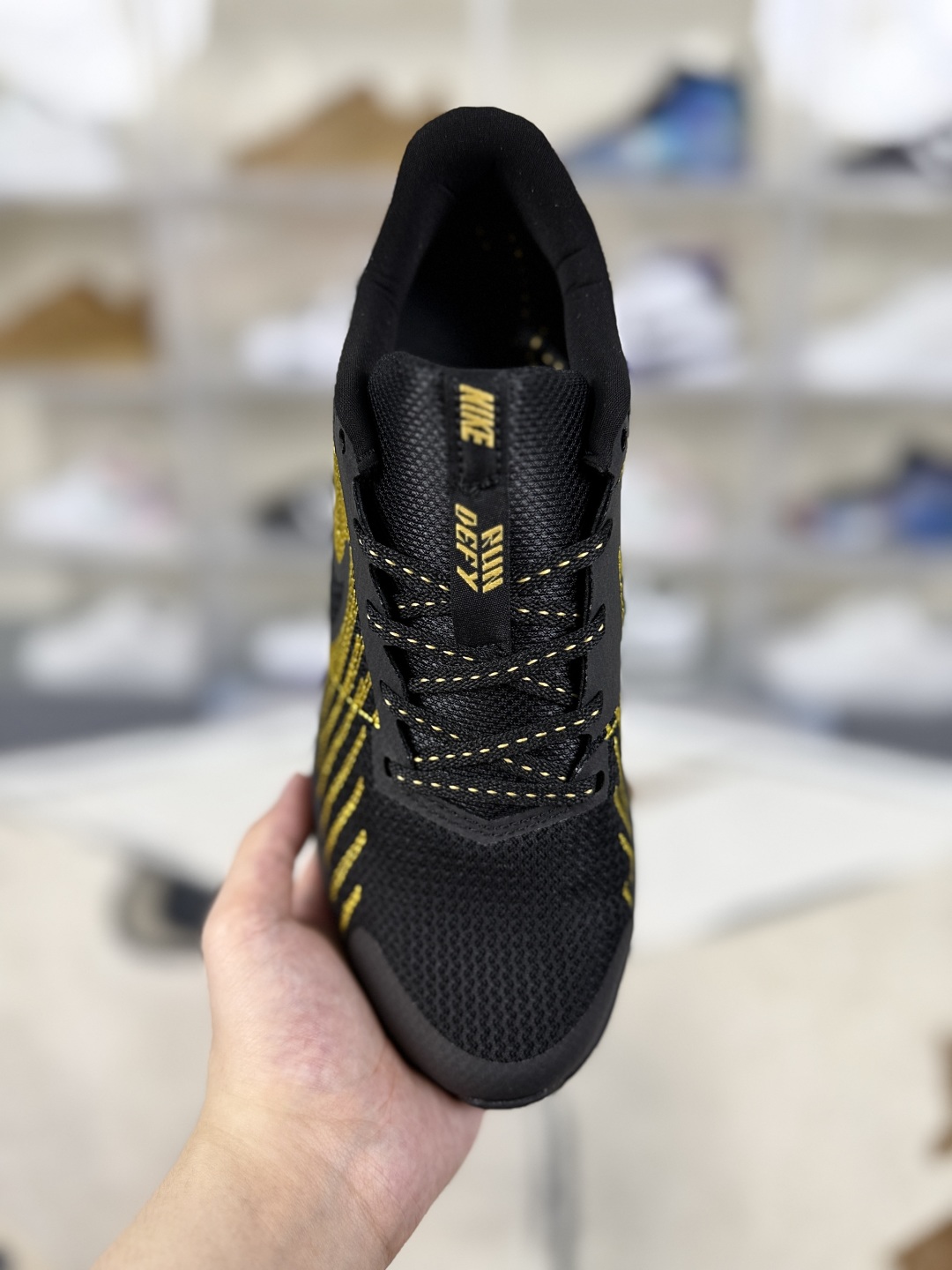 Nike Run Defy SD Black Gold Running Shoes - Breathable, Cushioned, Durable 5 cmp i1750703902805 3924 0 3