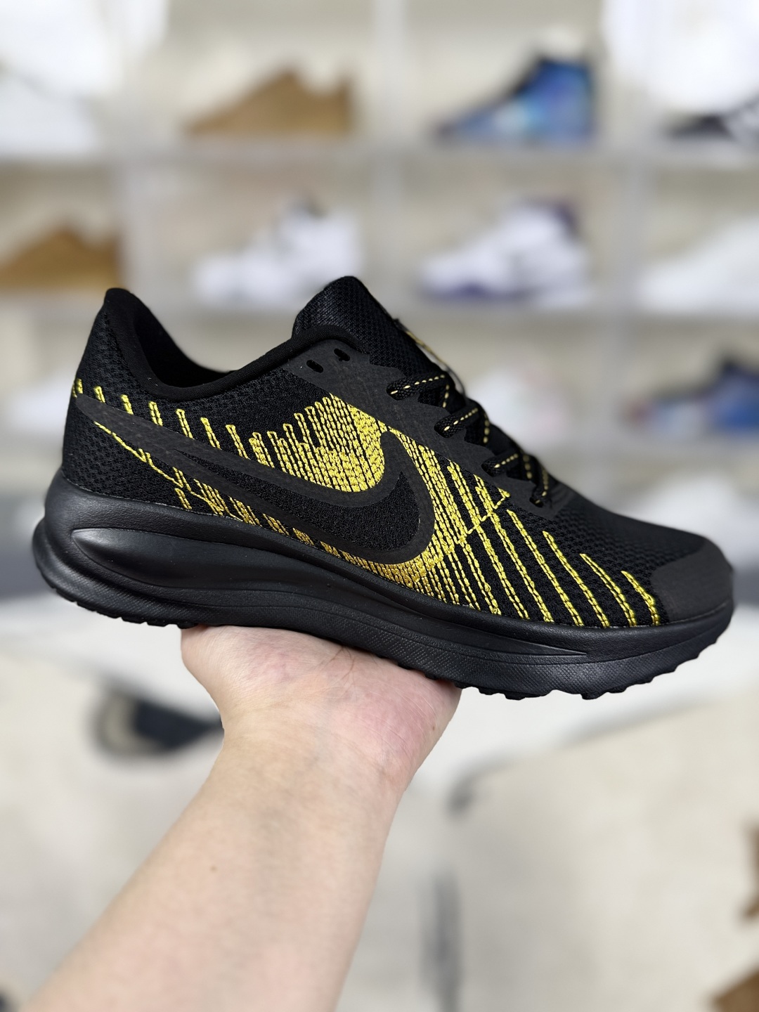 Nike Run Defy SD Black Gold Running Shoes - Breathable, Cushioned, Durable 2 cmp i1750703904780 6929 0 0