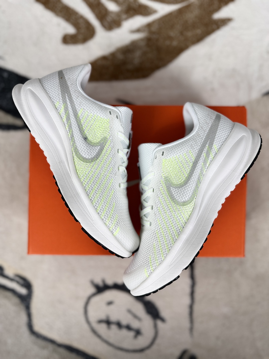 Nike Run Defy White Silver Running Shoes - Comfortable, Durable & Breathable 6 cmp i1750704121948 283 0 6
