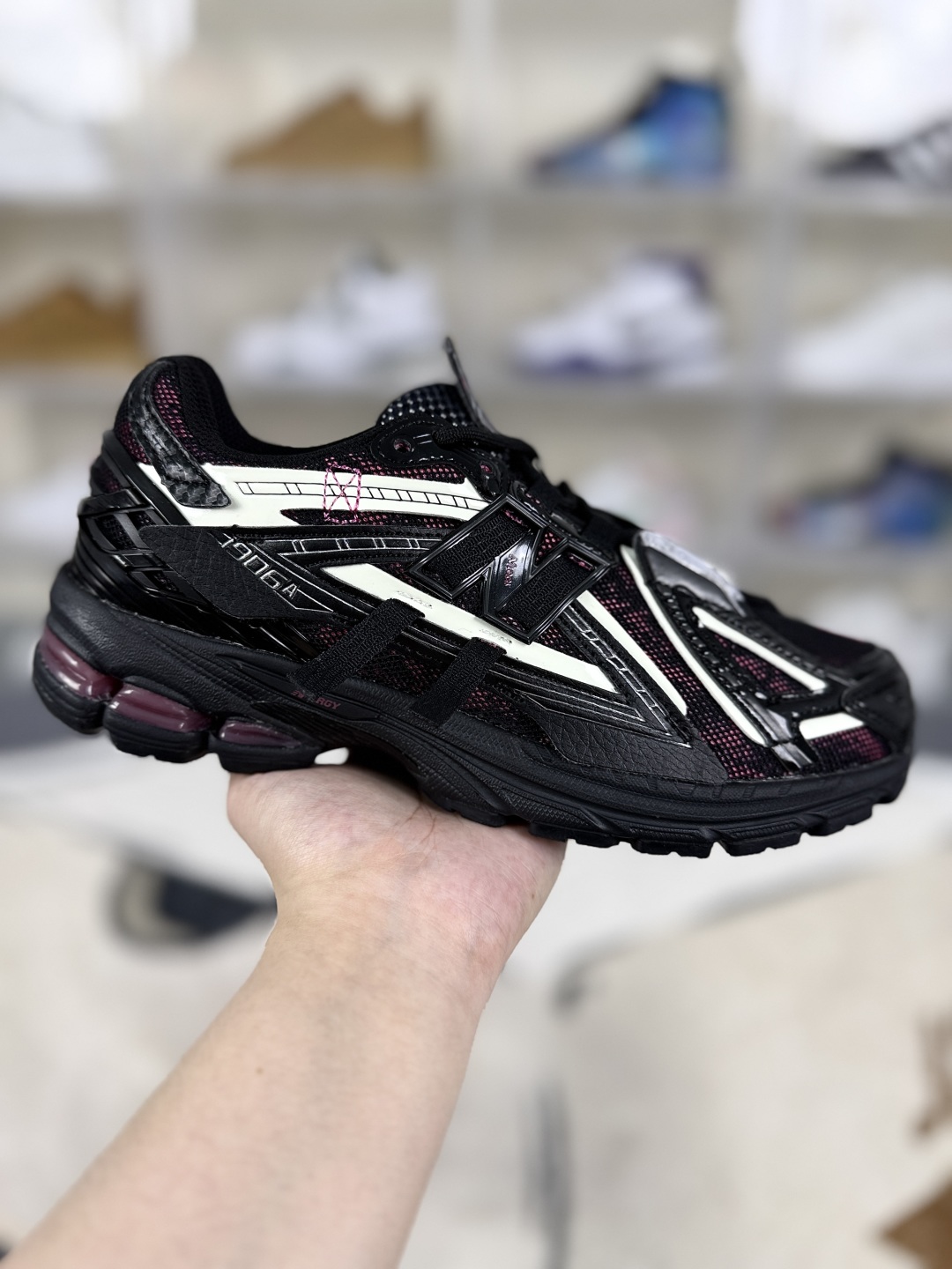New Balance 1906A Running Shoes - Black/Pink, Unisex, Comfortable 1 cmp i1750704274161 7199 0 0