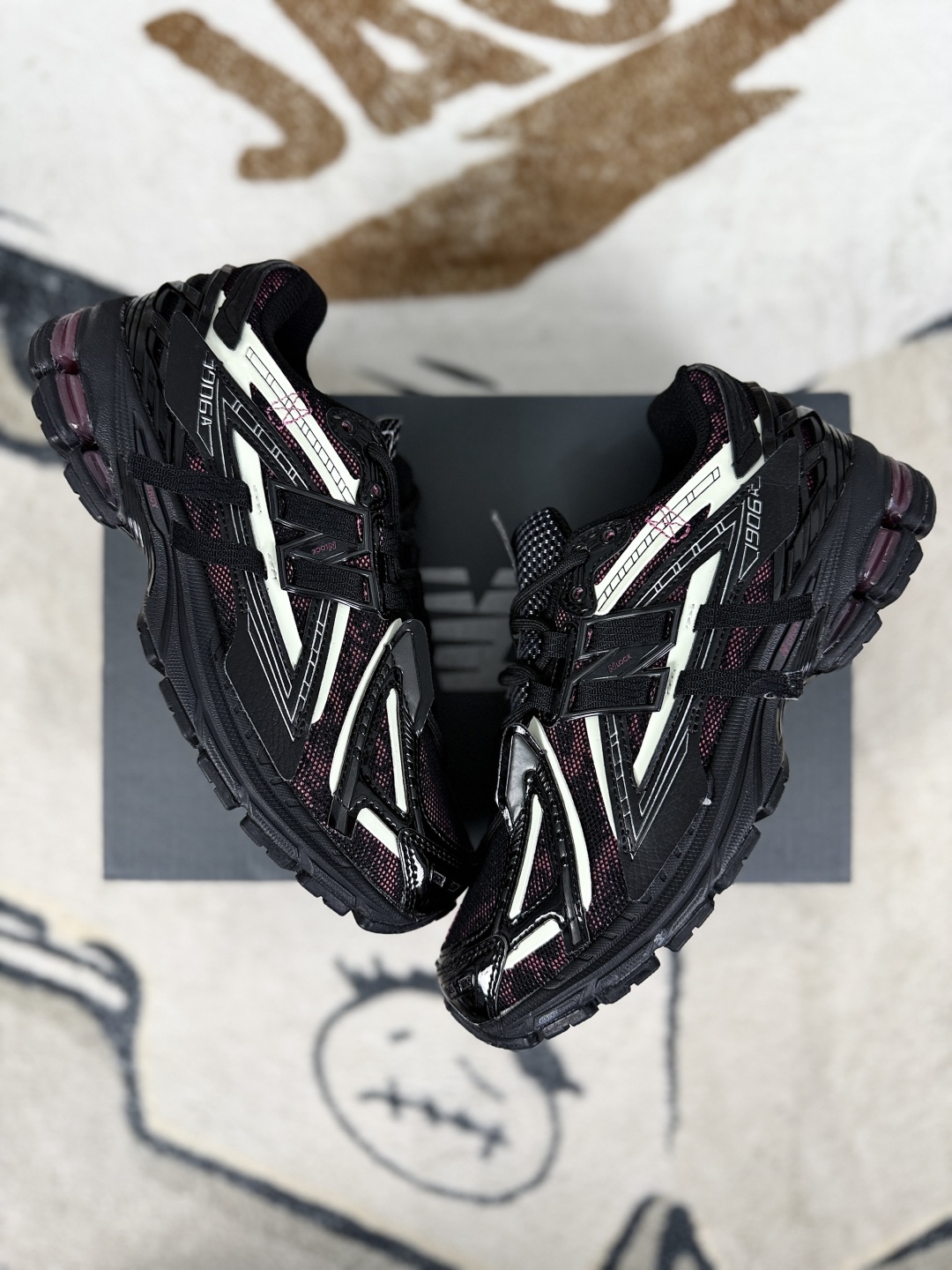 New Balance 1906A Running Shoes - Black/Pink, Unisex, Comfortable 5 cmp i1750704275898 3552 0 6