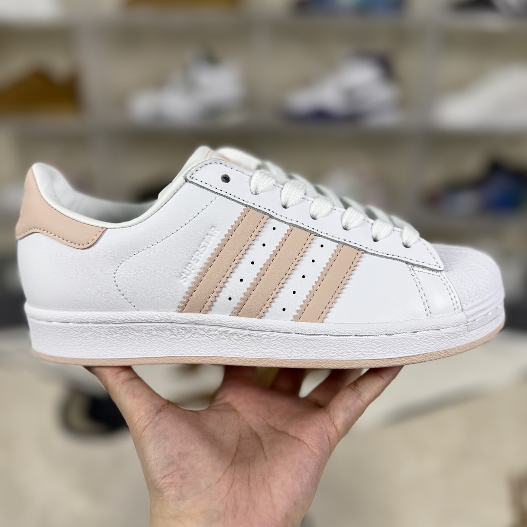 Adidas Originals Superstar Women's Sneaker - White/Pink, Low Top, Comfortable 8 cmp i1750704300847 4105 0 5