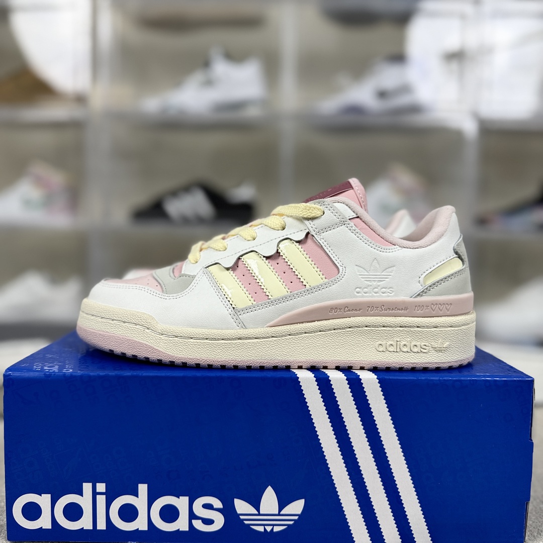 Adidas Originals Forum 84 Low: Retro Style, Modern Comfort in Pink & White 9 cmp i1750704353948 8203 0 8