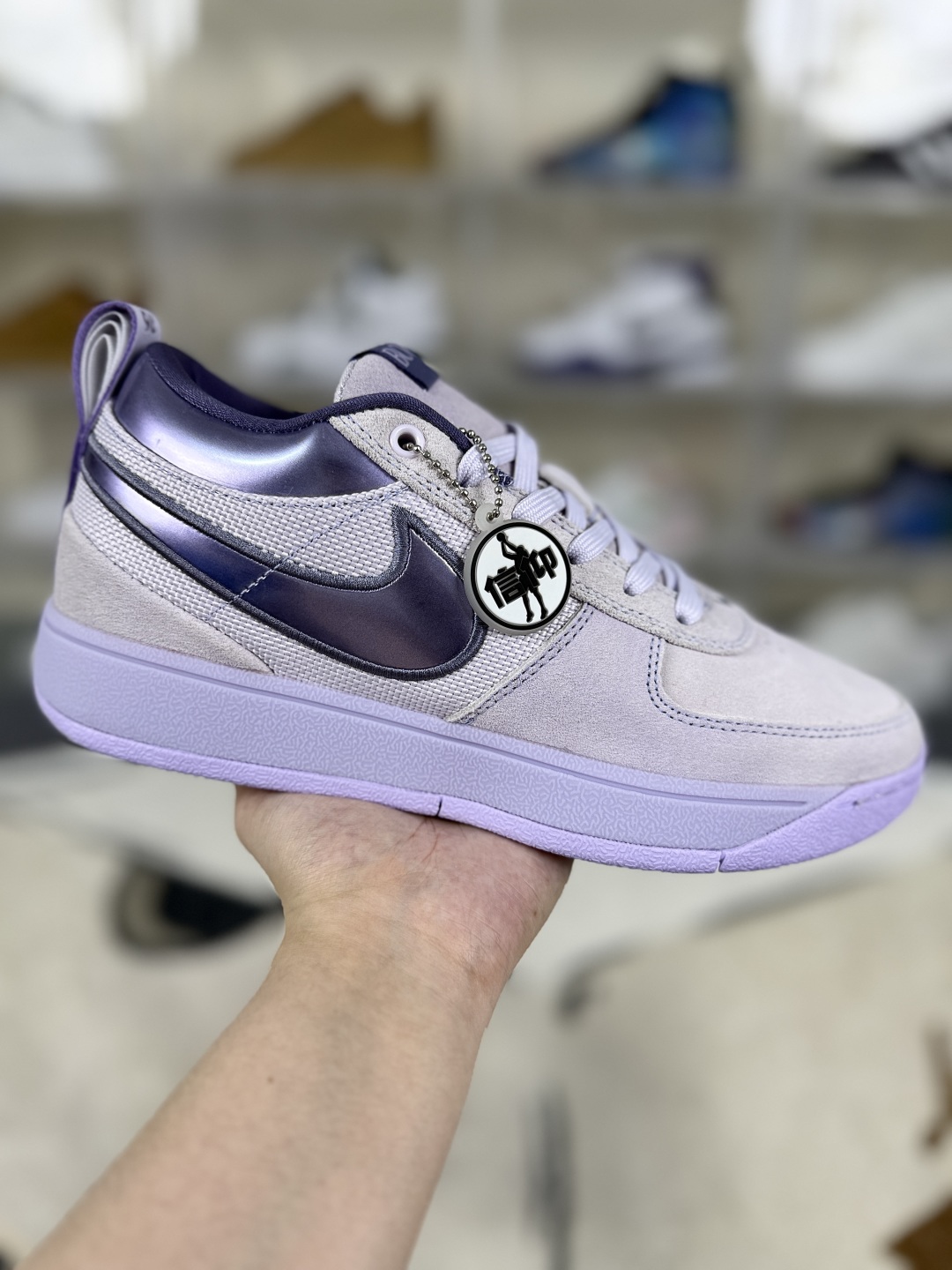 Nike Book 1 "Barely Grape" Low Basketball Shoes - Lavender Purple for Men 1 Nike Book 1 "Barely Grape" Low Basketball Shoes - Lavender Purple for Men