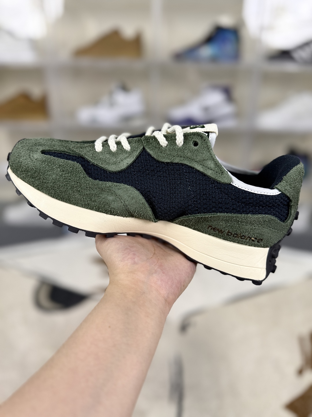 New Balance 327 Classic Retro Running Shoes - Deep Blue Green, Unisex Style 2 cmp i1750877913040 9371 0 1