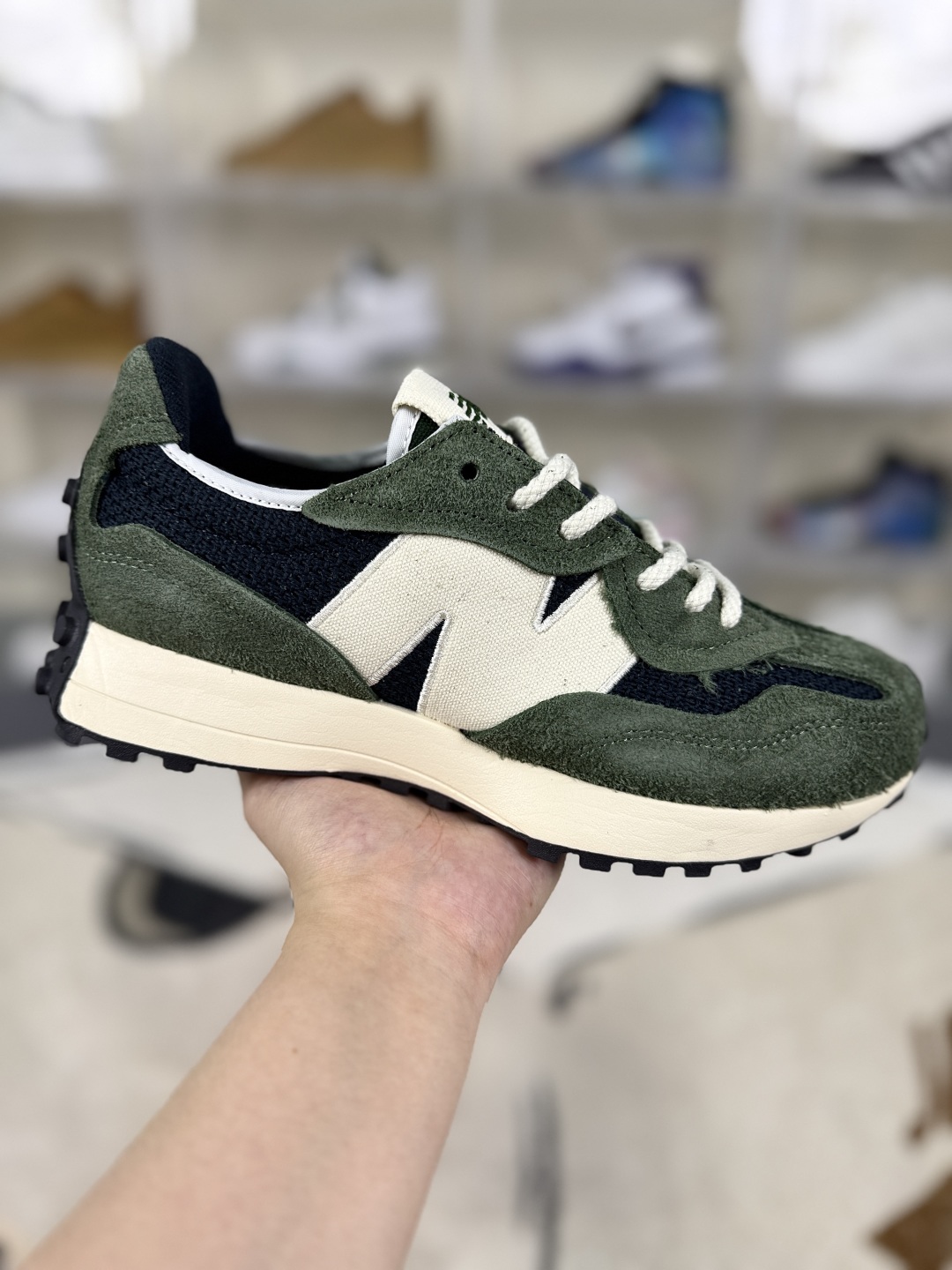 New Balance 327 Classic Retro Running Shoes - Deep Blue Green, Unisex Style 1 cmp i1750877917637 3675 0 0