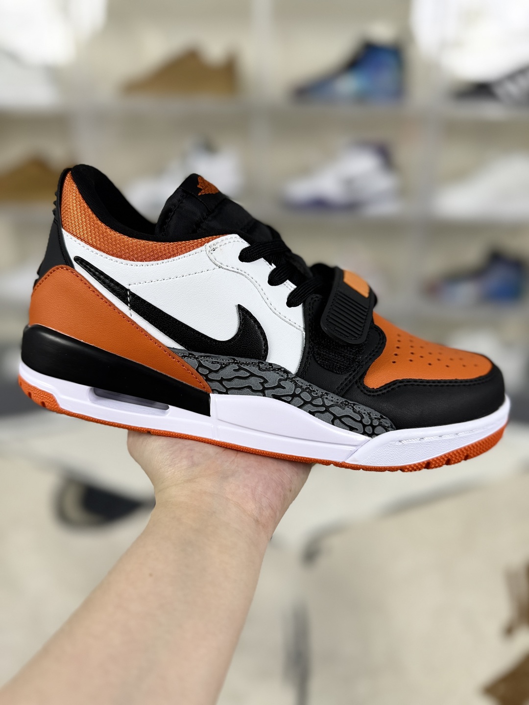 Jordan Legacy 312 Low Basketball Shoes - White/Black/Orange - Unisex 1 cmp i1750962153481 5320 0 0