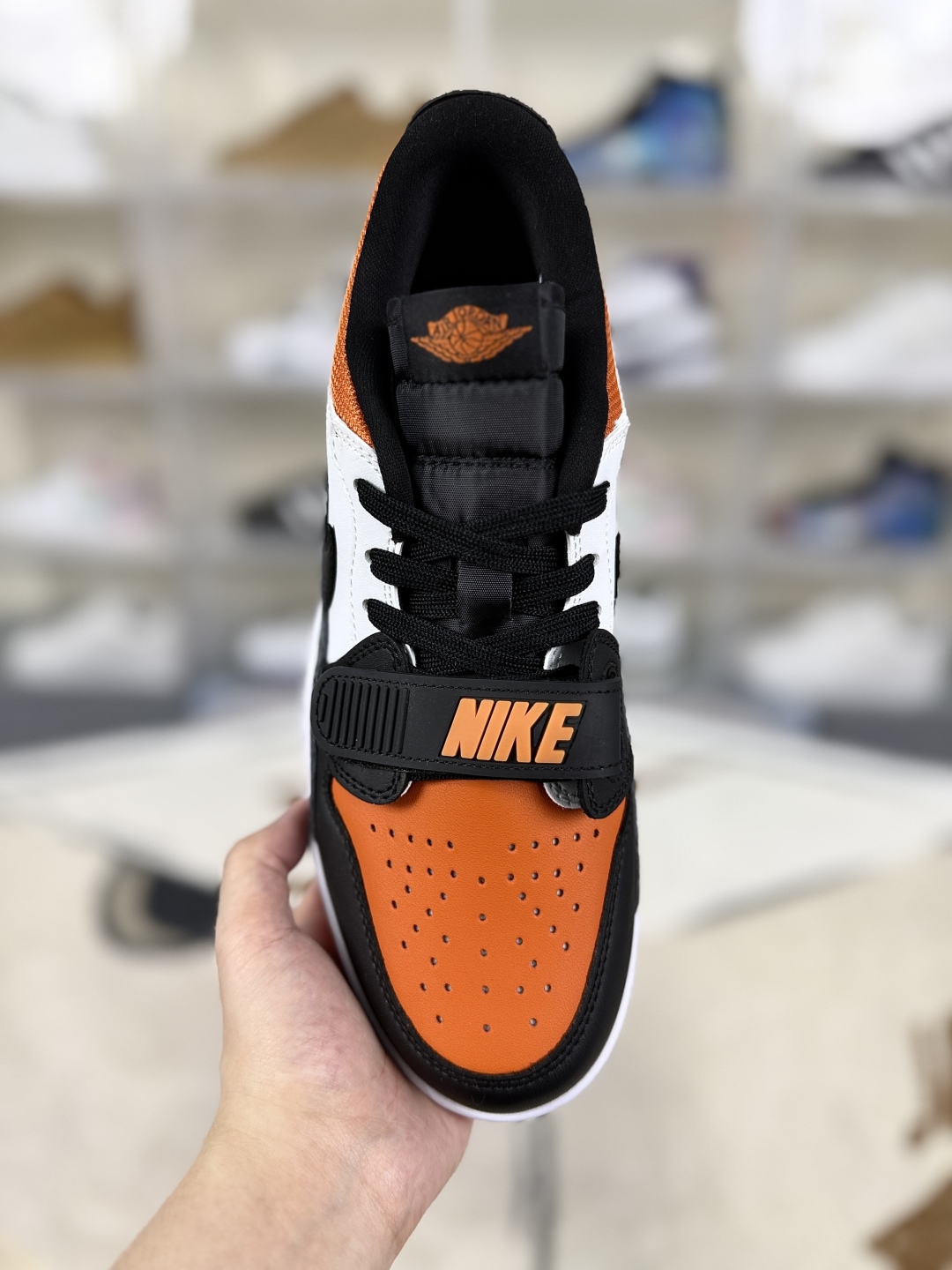 Jordan Legacy 312 Low Basketball Shoes - White/Black/Orange - Unisex 4 cmp i1750962153482 1753 0 3